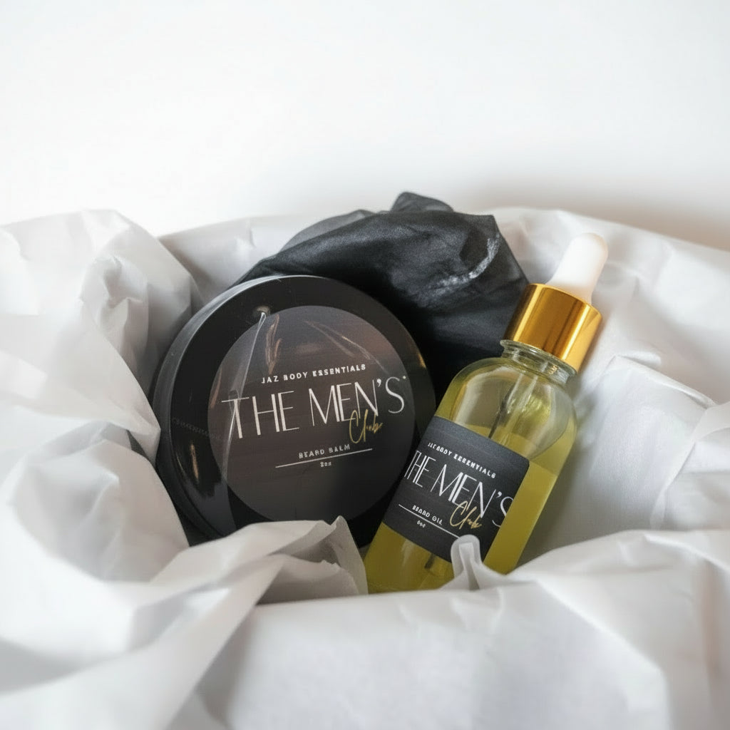 Men's Beard Balm and Beard Oil Gift Set