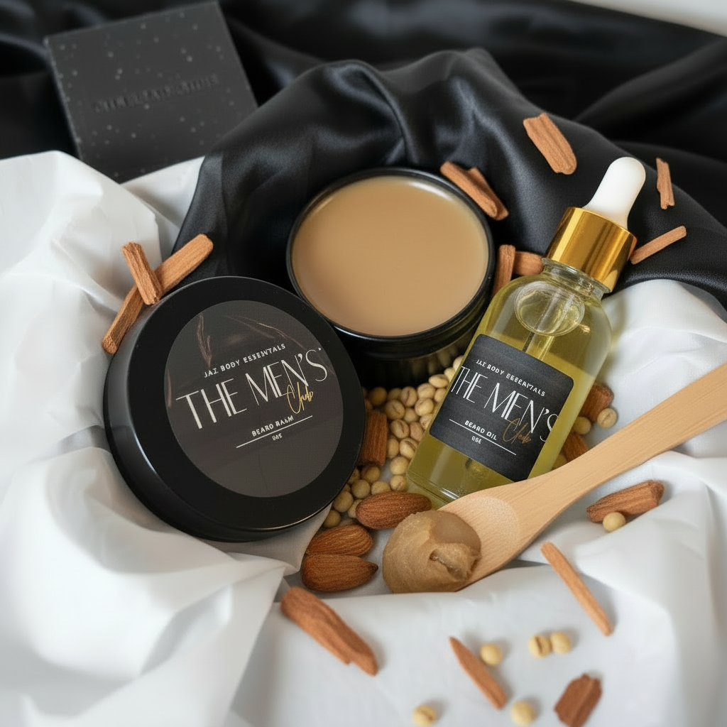 Men's Beard Balm and Beard Oil Gift Set