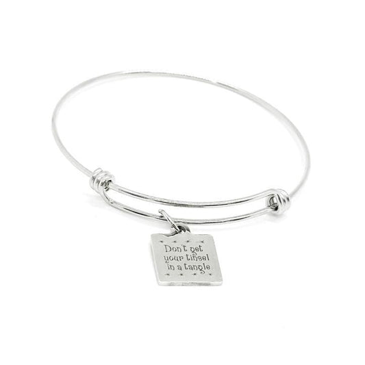Don't Get Your Tinsel in a Tangle Bracelet