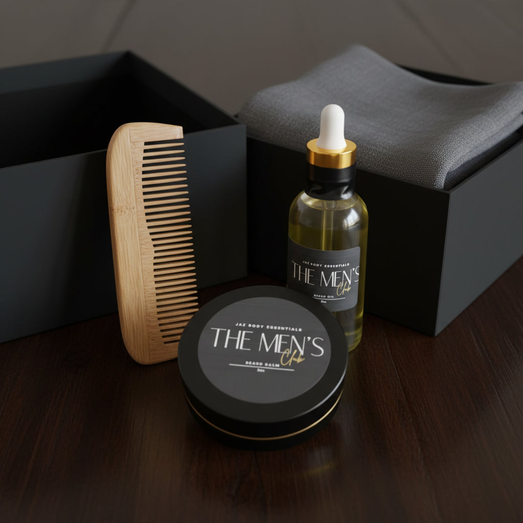 Men's Beard Balm and Beard Oil Gift Set
